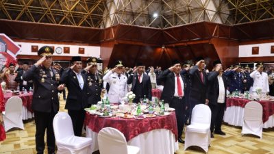 Kapolda Aceh Ikuti Upacara HUT RI Secara Virtual dari Istana Negara