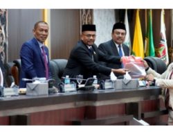 DPRA Gelar Paripurna Penyampaian Pendapat Banggar Atas Rawan Pertanggungjawaban APBA