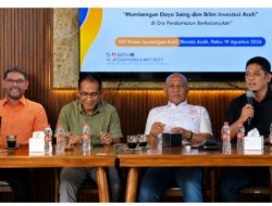 Kepercayaan Rasa Aman Investasi Aceh Belum Tumbuh