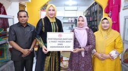 Kak Na Ajak Perajin Dekranasda Aceh Utara Kembangkan Batik Motif Aceh