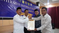 Wabup Syukri Apresiasi Sertifikasi Tanah Waqaf di Aceh Besar