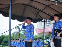Wakil Bupati Aceh Besar Pimpin Upacara Hardikda ke-67 di Kota Jantho