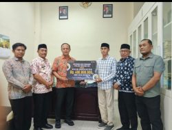 Baitul Mal Aceh Besar Terima Zakat Perusahaan PT BAS Rp 400 Juta