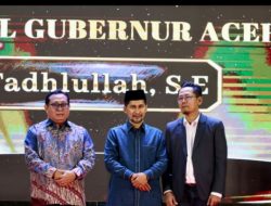 Pemerintah Aceh Bertabur Penghargaan, kini Wagub Aceh Sebagai Tokoh Penguat Ekonomi Syariah