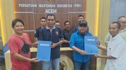 Hari Pertama Pendaftaran, Dua Calon Ketua dan Dua Calon DKP PWI Aceh Mendaftar