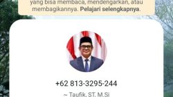 WhatsApp Catut Nama Plt Sekda Aceh Taufik, Masyarakat Harus Waspada!