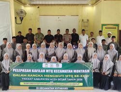Camat Montasik Lepas 40 Peserta Kafilah MTQ XXXV Aceh Besar