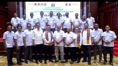 Resmi Dilantik, Forum Pimred Multimedia Indonesia-Aceh Siap Berkolaborasi
