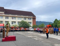 Pj Sekda Aceh Pimpin Apel Kesiapsiagaan Bencana, Antisipasi Puncak Musim Hujan